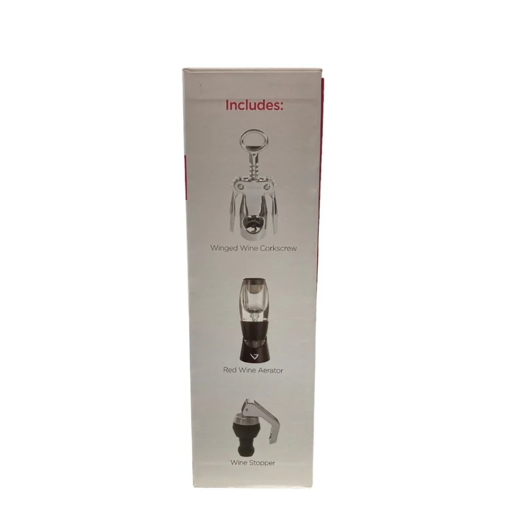 Vinturi 3 Piece Deluxe Wine Bundle (Stopper, Aerator, Corkscrew) - Picture 4 of 5